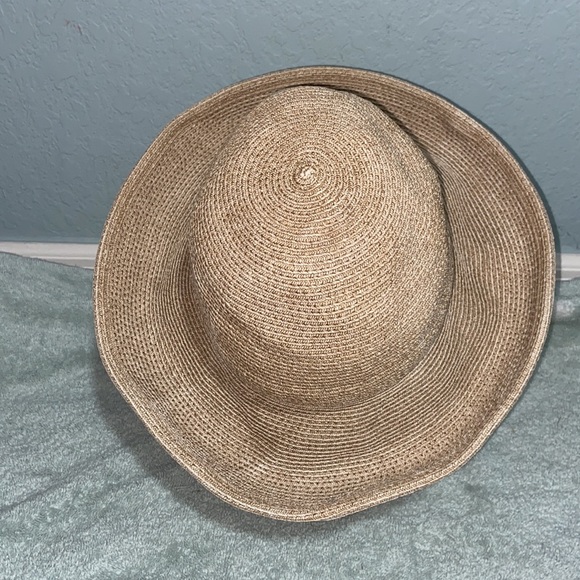 Eric Javits Wide Brim Packable Woven Hat - Picture 8 of 14